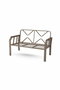 Hanah Home Conjunto de Jardín 3+1+1 Gris